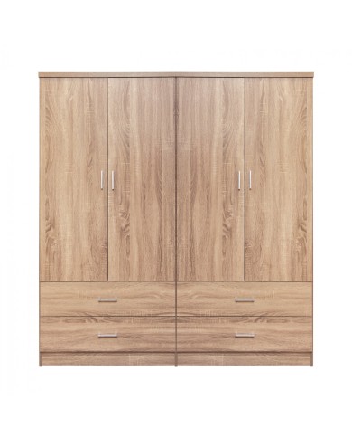 ΣΕΤ 2 ΤΜΧ ΝΤΟΥΛΑΠΑ 4ΦΥΛΛΗ ΜΕ 4 ΣΥΡΤΑΡΙΑ SONAMA 160X42X181 HM11349.02