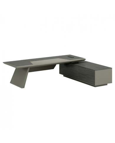 ΓΡΑΦΕΙΟ ΕΠΑΓΓΕΛΜΑΤΙΚΟ LUX SERIES 300X220X75Υεκ. ΔΕΞΙΑ ΓΩΝΙΑ ΣΤΑΧΤΙ ΜΟΚΑ HM2114R
