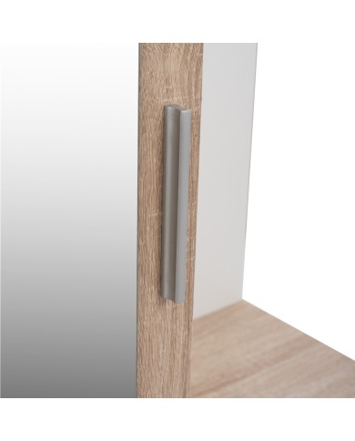 ΕΠΙΠΛΟ ΕΙΣΟΔΟΥ ΜΕ ΚΑΘΡΕΠΤΗ JANICE HM2264 SONAMA ΛΕΥΚΟ 70x37x181 εκ.