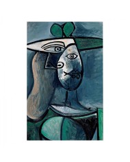 ΠΙΝΑΚΑΣ ΤΥΠΟΥ WOMAN WITH GREEN HAT HM7193.01 45X70X3 εκ.
