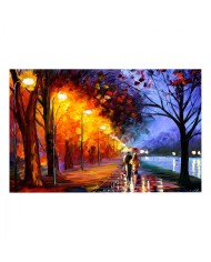 ΠΙΝΑΚΑΣ ΤΥΠΟΥ ALLEY BY THE LAKE HM7193.04 70X45X3 εκ.