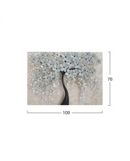 ΠΙΝΑΚΑΣ ΚΑΜΒΑΣ BLOSSOM TREE HM7197.04 100X3X70 εκ.