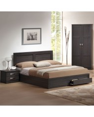 ΚΡΕΒΑΤΙ CAPRI HM599.01 ΜΕ 2ΣΥΡΤΑΡΙΑ ZEBRANO ΓΙΑ ΣΤΡΩΜΑ 140x200 εκ.