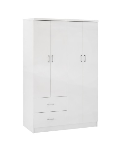 ΝΤΟΥΛΑΠΑ 4ΦΥΛΛΗ ME 2 ΣΥΡΤΑΡΙΑ BLAKELY HM339.05 ΛΕΥΚΗ 120Χ42,5Χ180,5 εκ.