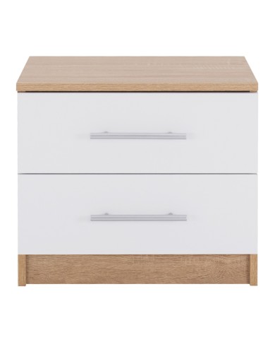 ΚΟΜΟΔΙΝΟ ΜΕΛΑΜΙΝΗΣ HM2220.06 SONAMA - ΛΕΥΚΟ 48x40,5x41,5 εκ.