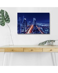 ΠΙΝΑΚΑΣ ΜΕ LED ΝΥΧΤΕΡΙΝΗ ΠΟΛΗ 70x45 HM7338