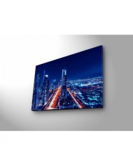 ΠΙΝΑΚΑΣ ΜΕ LED ΝΥΧΤΕΡΙΝΗ ΠΟΛΗ 70x45 HM7338