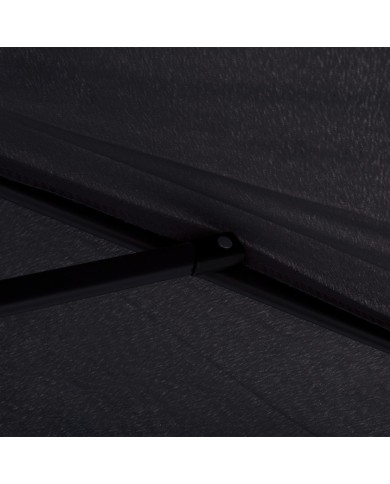 ΟΜΠΡΕΛΑ ΑΛΟΥΜΙΝΙΟΥ KACEN Φ250x236 εκ. ΜΕ 6 ΑΚΤΙΝΕΣ ΓΚΡΙ ΠΑΝΙ HM6030.10