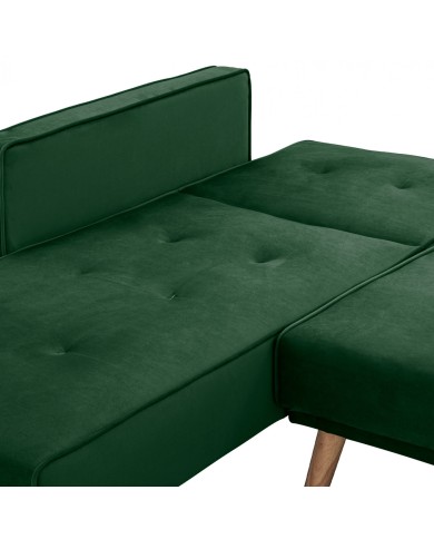 ΚΑΝΑΠΕΣ ΚΡΕΒΑΤΙ ΓΩΝΙΑ ΑΝΑΣΤΡΕΨΙΜΗ TALIA HM3153.03 ΒΕΛΟΥΔΟ ΚΥΠΑΡΙΣΣΙ 267x153x85 εκ.