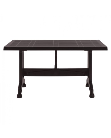 ΤΡΑΠΕΖΙ ΠΟΛΥΠΡΟΠΥΛΕΝΙΟΥ ΚΑΦΕ ΧΡΩΜΑ HM5738.03 140x80x74 εκ.