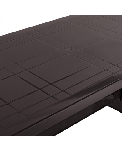 ΤΡΑΠΕΖΙ ΠΟΛΥΠΡΟΠΥΛΕΝΙΟΥ ΚΑΦΕ ΧΡΩΜΑ HM5738.03 140x80x74 εκ.