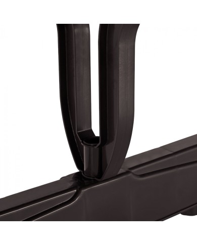 ΤΡΑΠΕΖΙ ΠΟΛΥΠΡΟΠΥΛΕΝΙΟΥ ΚΑΦΕ ΧΡΩΜΑ HM5738.03 140x80x74 εκ.