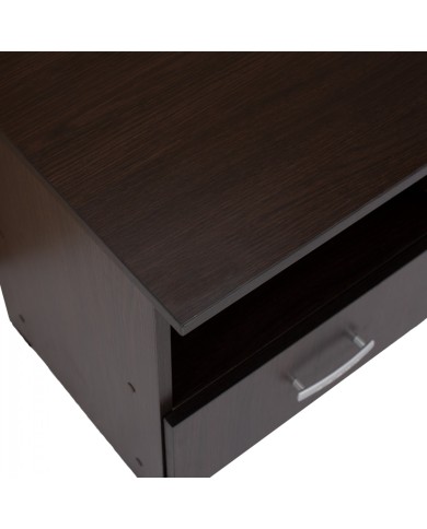 ΚΟΜΟΔΙΝΟ ΜΕ ΣΥΡΤΑΡΙ ADLER WENGE HM2431.02 45X40X48Yεκ.