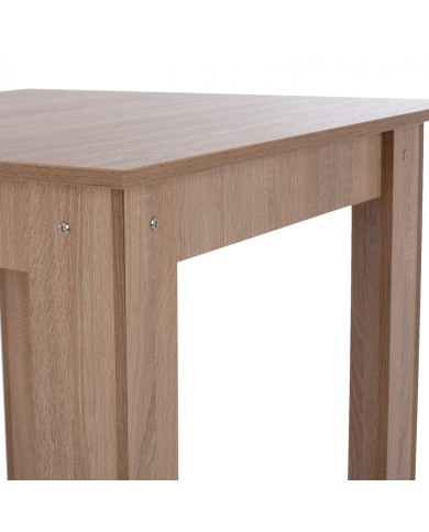 ΤΡΑΠΕΖΙ ΚΟΥΖΙΝΑΣ HM2428.01 KELVIN SONOMA OAK 110x80x77Υεκ.