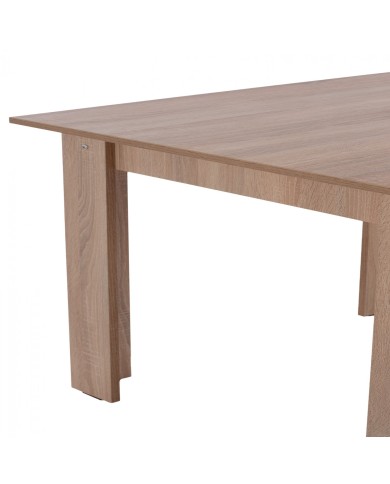 ΤΡΑΠΕΖΙ ΚΟΥΖΙΝΑΣ HM2428.01 KELVIN SONOMA OAK 110x80x77Υεκ.