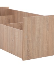 ΚΡΕΒΑΤΙ ADLER ΜΟΝΟ 90X200 SONAMA OAK HM2433.01