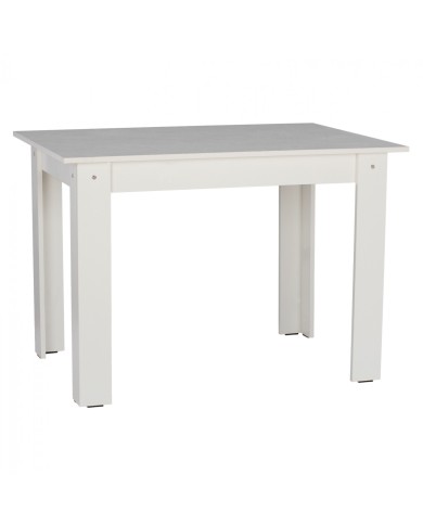 ΤΡΑΠΕΖΙ ΚΟΥΖΙΝΑΣ 110x80x77Υεκ. ΛΕΥΚΟ HM2428.03