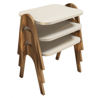 ΤΡΑΠΕΖΙ ΖΙΓΚΟΝ LINNEA 3ΤΜΧ...