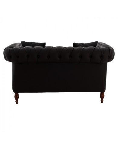 ΚΑΝΑΠΕΣ 2ΘΕΣΙΟΣ Τ. CHESTERFIELD CIELLE ΣΕ ΧΡΩΜΑ ΚΑΦΕ HM3184.03 152x85x80 εκ.