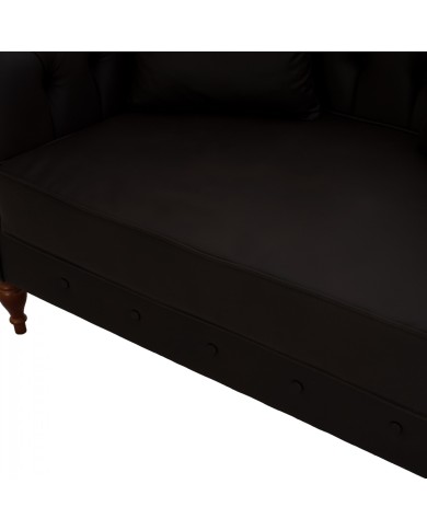 ΚΑΝΑΠΕΣ 2ΘΕΣΙΟΣ Τ. CHESTERFIELD CIELLE ΣΕ ΧΡΩΜΑ ΚΑΦΕ HM3184.03 152x85x80 εκ.