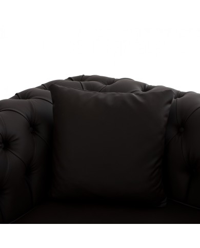 ΚΑΝΑΠΕΣ 2ΘΕΣΙΟΣ Τ. CHESTERFIELD CIELLE ΣΕ ΧΡΩΜΑ ΚΑΦΕ HM3184.03 152x85x80 εκ.