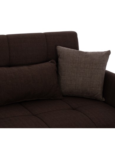 ΚΑΝΑΠΕΣ 2ΘΕΣΙΟΣ GALILEO HM3189.02 ΚΑΦΕ 150x95.5x88 εκ.