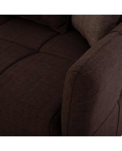 ΚΑΝΑΠΕΣ 2ΘΕΣΙΟΣ GALILEO HM3189.02 ΚΑΦΕ 150x95.5x88 εκ.
