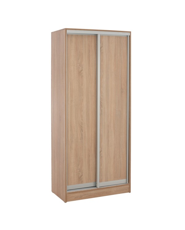 ΝΤΟΥΛΑΠΑ ΣΥΡΟΜΕΝΗ ADLER ΜΕΛΑΜΙΝΗΣ 90x45x210Yεκ. SONAMA OAK 2ΦΥΛΛΗ HM2436.01