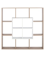 ΒΙΒΛΙΟΘΗΚΗ BRODY HM8771.01 136X22X136 ΛΕΥΚΟ