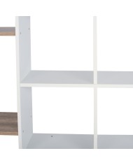 ΒΙΒΛΙΟΘΗΚΗ BRODY HM8771.01 136X22X136 ΛΕΥΚΟ