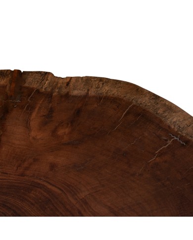 ΤΡΑΠΕΖΙ ΣΑΛΟΝΙΟΥ BRIGGS ΜΕ ΞΥΛΟ ΑΚΑΚΙΑΣ HM8776.11 80-87x50-83x40Yεκ.