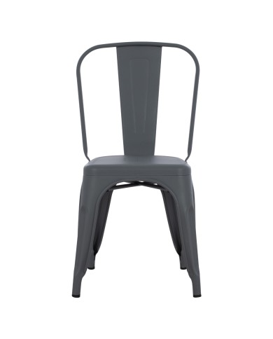ΚΑΡΕΚΛΑ ΜΕΤΑΛΛΙΚΗ MELITA ΣΕ ΓΚΡΙ 43x50x82 εκ.. HM8641.10