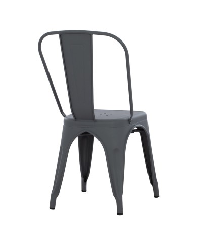 ΚΑΡΕΚΛΑ ΜΕΤΑΛΛΙΚΗ MELITA ΣΕ ΓΚΡΙ 43x50x82 εκ.. HM8641.10