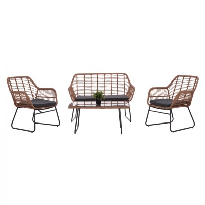 ΣΕΤ ΣΑΛΟΝΙ 4ΤΜΧ ΜΕΤΑΛΛΙΚΟ...