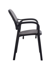 ΠΟΛΥΘΡΟΝΑ ΠΟΛΥΠΡΟΠΥΛΕΝΙΟΥ HM5820.10 ΑΝΘΡΑΚΙ 58x57x81 εκ.