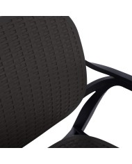 ΠΟΛΥΘΡΟΝΑ ΠΟΛΥΠΡΟΠΥΛΕΝΙΟΥ HM5820.10 ΑΝΘΡΑΚΙ 58x57x81 εκ.