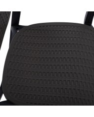ΠΟΛΥΘΡΟΝΑ ΠΟΛΥΠΡΟΠΥΛΕΝΙΟΥ HM5820.10 ΑΝΘΡΑΚΙ 58x57x81 εκ.