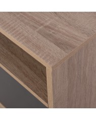 ΚΟΜΟΔΙΝΟ ΜΕΛΑΜΙΝΗΣ MALORY SONAMA-ΓΚΡΙ 40x40x50Yεκ.HM2205.04