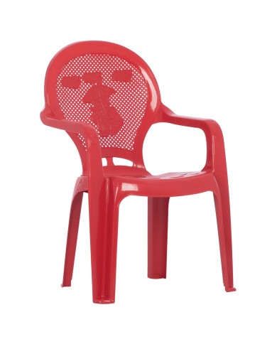 ΚΑΡΕΚΛΑΚΙ ΠΑΙΔΙΚΟ HM5824.05 KOKKINH 36.5x36.5x56.5Υεκ.