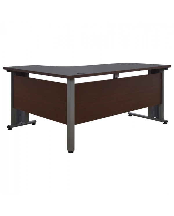 ΓΡΑΦΕΙΟ ΕΠΑΓΓΕΛΜΑΤΙΚΟ VALDEN HM2043.02R WENGE ΜΕ ΔΕΞΙΑ ΓΩΝΙΑ 160X120X75