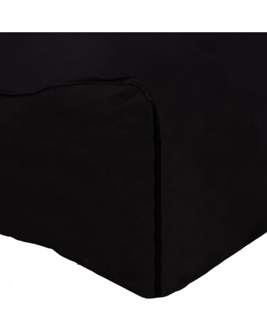 ΠΟΥΦ TANEA HM5807.04 ΜΑΥΡΟ ΜΕ UV PROTECTION 190x80x60Υ εκ.