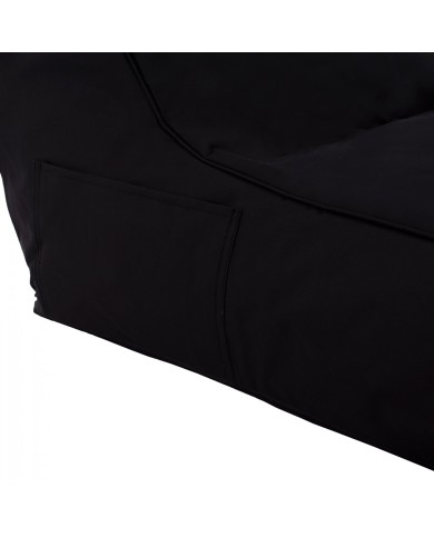 ΠΟΥΦ TANEA HM5807.04 ΜΑΥΡΟ ΜΕ UV PROTECTION 190x80x60Υ εκ.