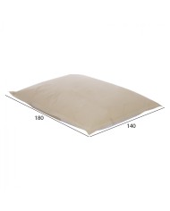 ΠΟΥΦ ANSHU HM5808.01 ΜΠΕΖ 140x180 εκ.