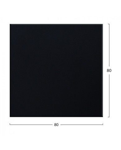 ΕΠΙΦΑΝΕΙΑ ΤΡΑΠΕΖΙΟΥ 190 WERZALIT 80X80  ΣΕ ΜΑΥΡΟ ΧΡΩΜΑ HM5231.01
