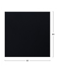 ΕΠΙΦΑΝΕΙΑ ΤΡΑΠΕΖΙΟΥ 190 WERZALIT 80X80  ΣΕ ΜΑΥΡΟ ΧΡΩΜΑ HM5231.01