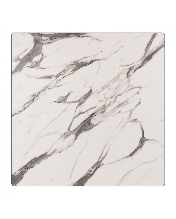 ΕΠΙΦΑΝΕΙΑ ΤΡΑΠΕΖΙΟΥ HPL HM5837.11 MARBLE WHITE-GREY 60x60 εκ. ΠΑΧΟΥΣ 12mm.