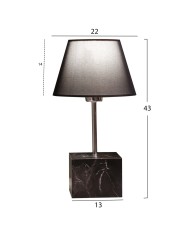 ΦΩΤΙΣΤΙΚΟ ΕΠΙΤΡΑΠΕΖΙΟ HM7594.02 13x13x43 εκ.