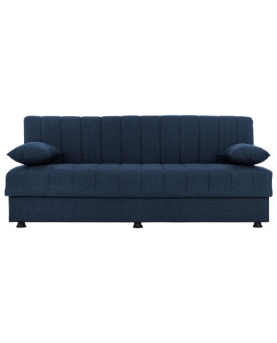 ΚΑΝΑΠΕΣ ΚΡΕΒΑΤΙ ANDRI ΤΡΙΘΕΣΙΟΣ ΜΠΛΕ HM3239.07 180x72x77 εκ.