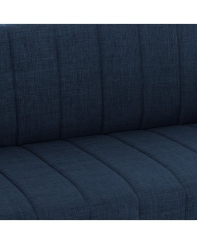 ΚΑΝΑΠΕΣ ΚΡΕΒΑΤΙ ANDRI ΤΡΙΘΕΣΙΟΣ ΜΠΛΕ HM3239.07 180x72x77 εκ.
