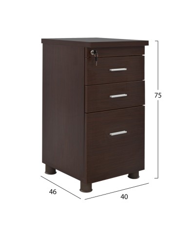 ΣΕΤ ΓΡΑΦΕΙΟΥ 3ΤΜΧ ΣΕ ΧΡΩΜΑ WENGE HM10203.02L